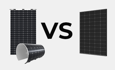 유연한 태양광 패널과 견고한 태양광 패널 중 어느 것이 RV에 더 좋나요?